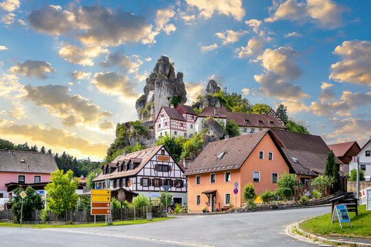 Altstadt, Tuechersfeld, Pottenstein, Deutschland 