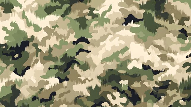Multicam Pattern Digital Camouflage Fabric Texture Background.