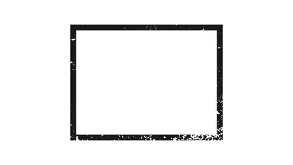 Grunge rectangle border