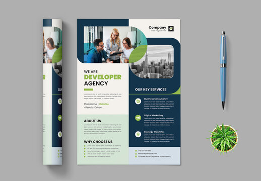 Corporate Flyer Design Layout