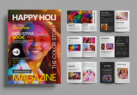 A Modern Holi Fashion And Lifestyle Magazine