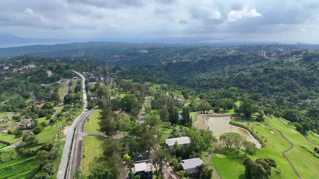 Golf Course in Canyon Woods, Tagaytay, Philippines
