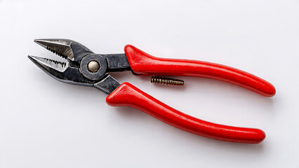 Obraz premium Pliers Open White Background