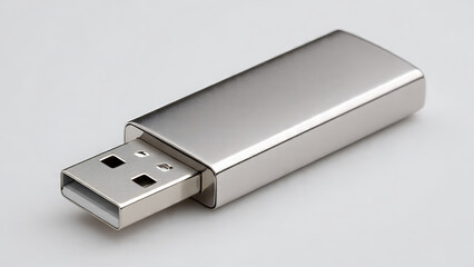 Usb Flash Drive White Background