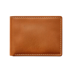 Brown Leather Card Holder Placed on a Flat Surface for Display During Daylight Hours