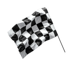  Racing Flag Isolated [Transparent Background PNG].