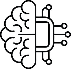 Half Brain Half Circuit Artificial Intelligence