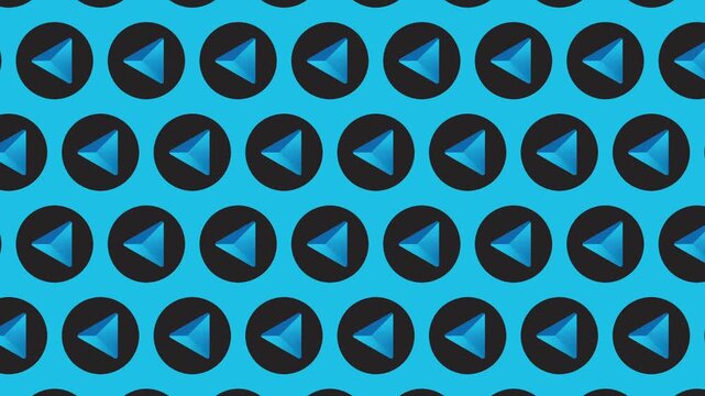 Seamless Steak Pattern, Repeating Animated Loopable Grilled Meat Background Illustration Design