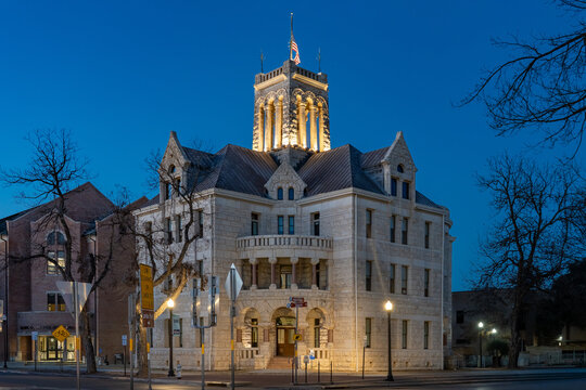 Comal County Courthouse in New Braunfels, Texas