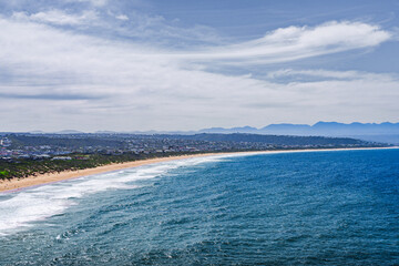 Obraz premium Beautiful coastline of Robberg Nature Reserve, Plettenberg Bay, South Africa