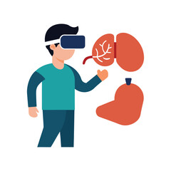 Virtual Reality Learning Biology Simulation