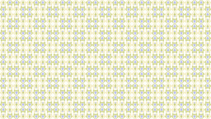 Elegant Pastel Floral Damask Seamless Pattern