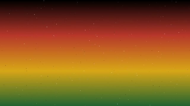 Juneteenth Abstract Gradient with Floating Particles Motion Background