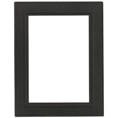 Fototapeta premium Isolated Old Photo Frame. Vintage Torn Paper Borders Cutout on Transparent Background.