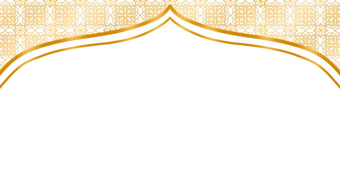Gold Mosque Dome Ornaments, Ramadan Mosque Domes