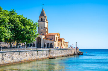 Church of San Pedro in Gijon, Asturias, Spain