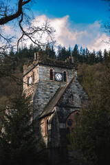 church in the mountains