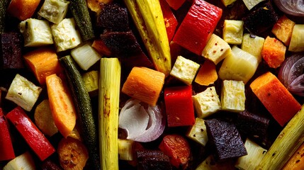 fresh vegetable salad