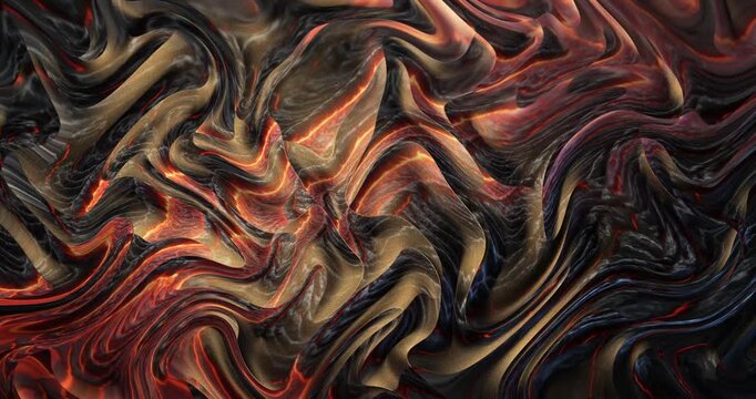 Gloss Flow Loop - The slow dance of form and hue