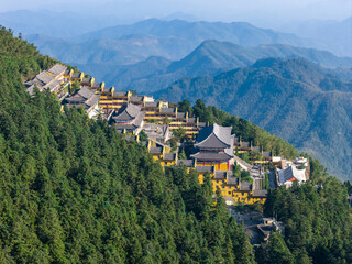 Obraz premium Immeasurable Life Monastery, Tongshan Mountain, Xianning County, Hubei Province, China