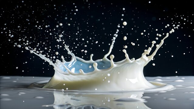 AMOLED Milk Splash Freeze