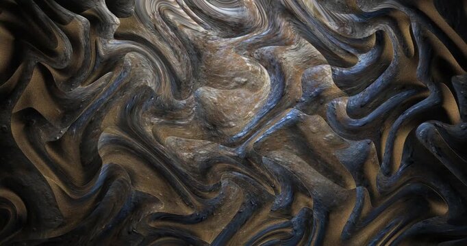 Gloss Flow Loop - Liquid surfaces in constant transition