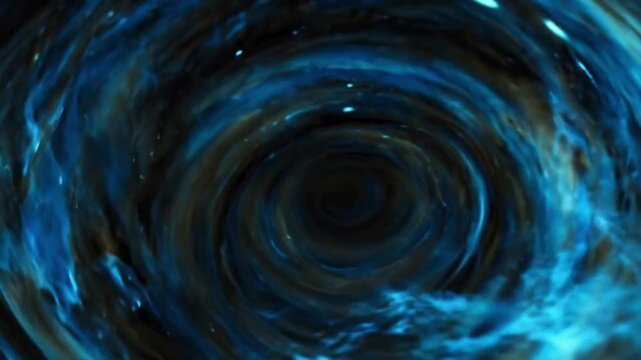 Blue abstract circle background animation, concentric circular forms and soft rings expanding and rotating in layered shades of blue, smooth fluid motion with gentle pulse effects, subtle glow 