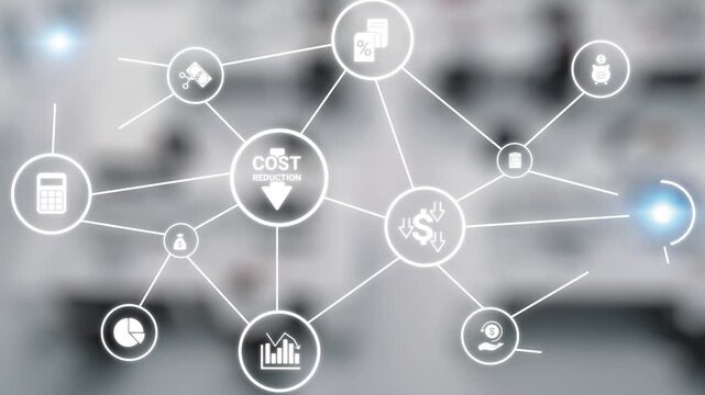 Cost reduction and cost saving through digital transformation, business cost optimization, operational cost reduction, financial savings, and resource efficiency strategies for business success. Spire