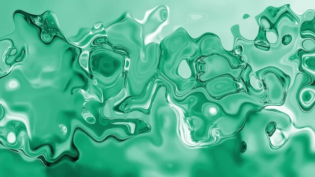 Abstract Fluid Art in Swirls Background Animation