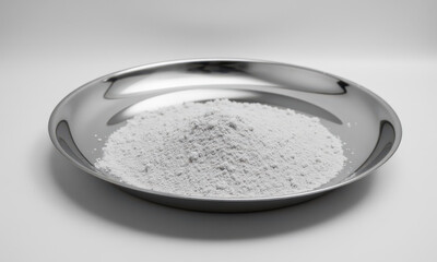 Forgotten Opulence: A Silver Tray Gathering Dust