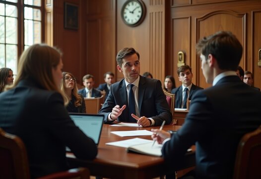 Engaging Law School Moot Court Practice in a Mock Courtroom Setting with Passionate Voices and Authentic Appeals