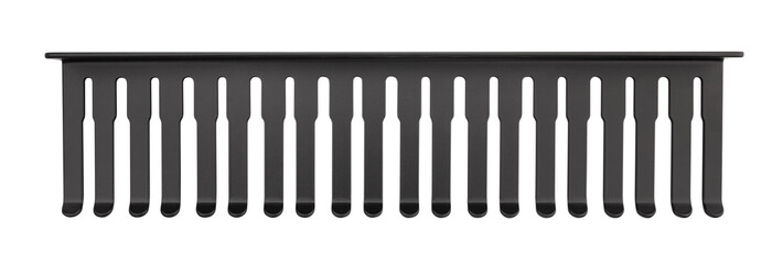 cable holder organizer path isolated on white top view