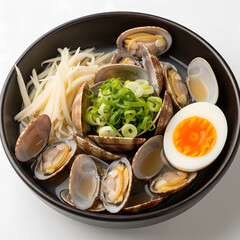 Steamed Clams, Boiled Horseradish & Boiled Chicken Egg
