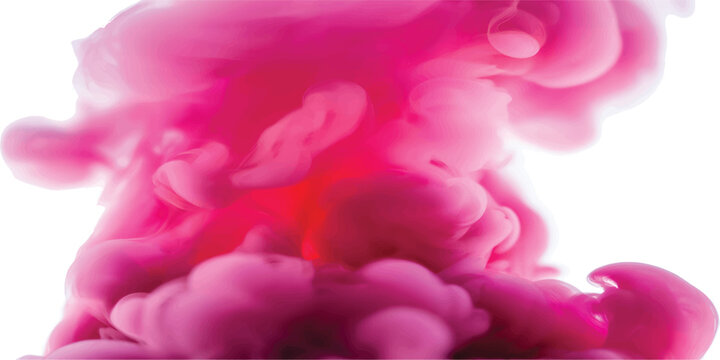 A pink piggy bank with a heart isolated on white background decorated with purple rose petals and spring floral patterns for a Valentine's Day holiday card vector illustration