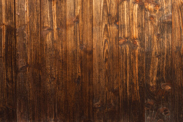 Obraz premium Faded wood texture with golden orange tones, weathered wooden planks background
