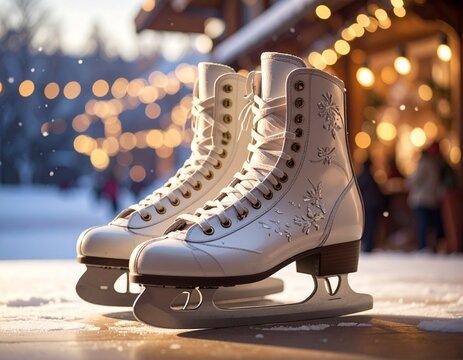 Patins de gelo 