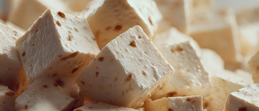 Lassi paneer shown soft paneer cubes immersed in velvety yogurt essence smooth and dense dairy realism clean professional stock photo cinematic realism ultra photorealistic no text no watermark