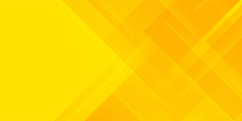 Fototapeta premium Abstract yellow square shape with futuristic concept background