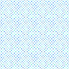 Geometrical cyan dot pattern background design - light blue abstract vector illustration from dots