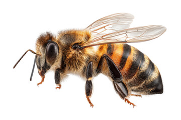 Honey Bee Isolated for Design Use