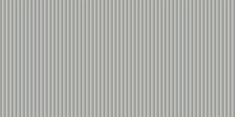 Obraz premium Transparent corrugated plastic ribbed glass background with abstract line patterns. 3D gradient light effects for retail windows or architectural panels. Vintage chrome reflections or polycarbonate.