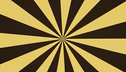 Vibrant yellow and black sunburst pattern with radiating beams abstract background texture
