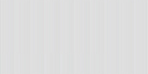 Fototapeta premium Transparent corrugated plastic ribbed glass background with abstract line patterns. 3D gradient light effects for retail windows or architectural panels. Vintage chrome reflections or polycarbonate.