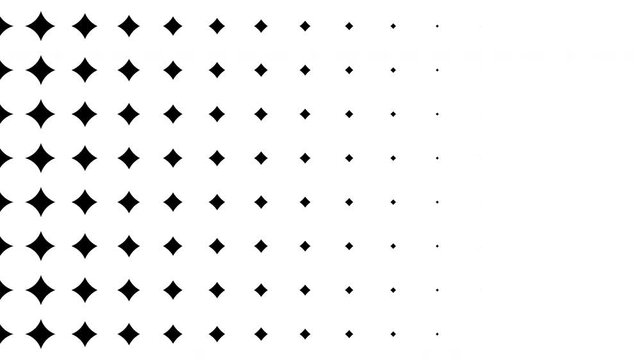 Vibrant red geometric pattern on yellow background videos. Eye-catching geometric pattern featuring red shapes on a bright yellow background, perfect for adding a pop of color and visual interest to d