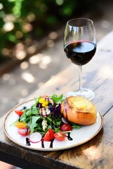 A sophisticated image of delicious food.