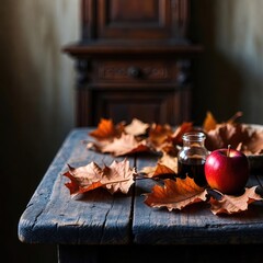 
Sophisticated image in rustic minimalist style.