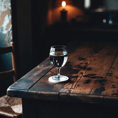 
Sophisticated image in rustic minimalist style.