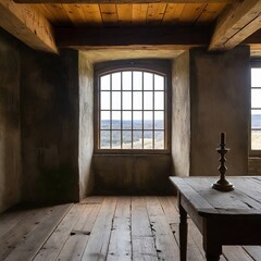 
Sophisticated image in rustic minimalist style.