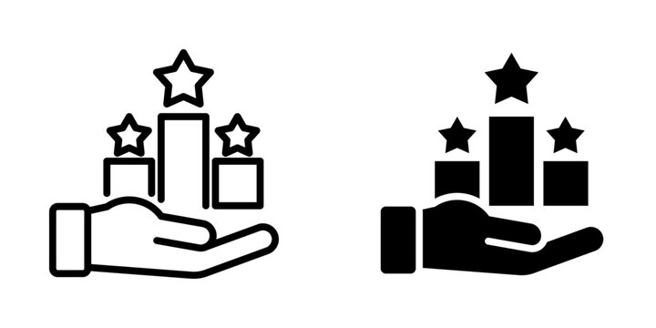 Competitive advantage icon, element icon for business opportunities, Design Branding, Print, and Digital Media