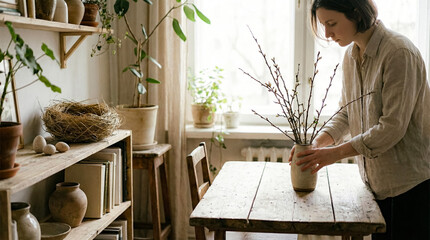 Authentic Easter Preparation - Human Connection Lifestyle Shot